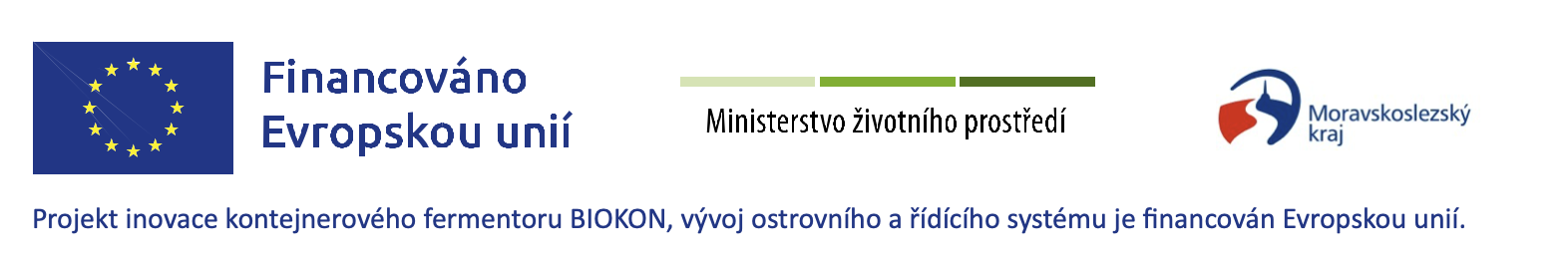 Financováno Evropskou unií - Projekt inovace kontejnerového fermentoru BIOKON